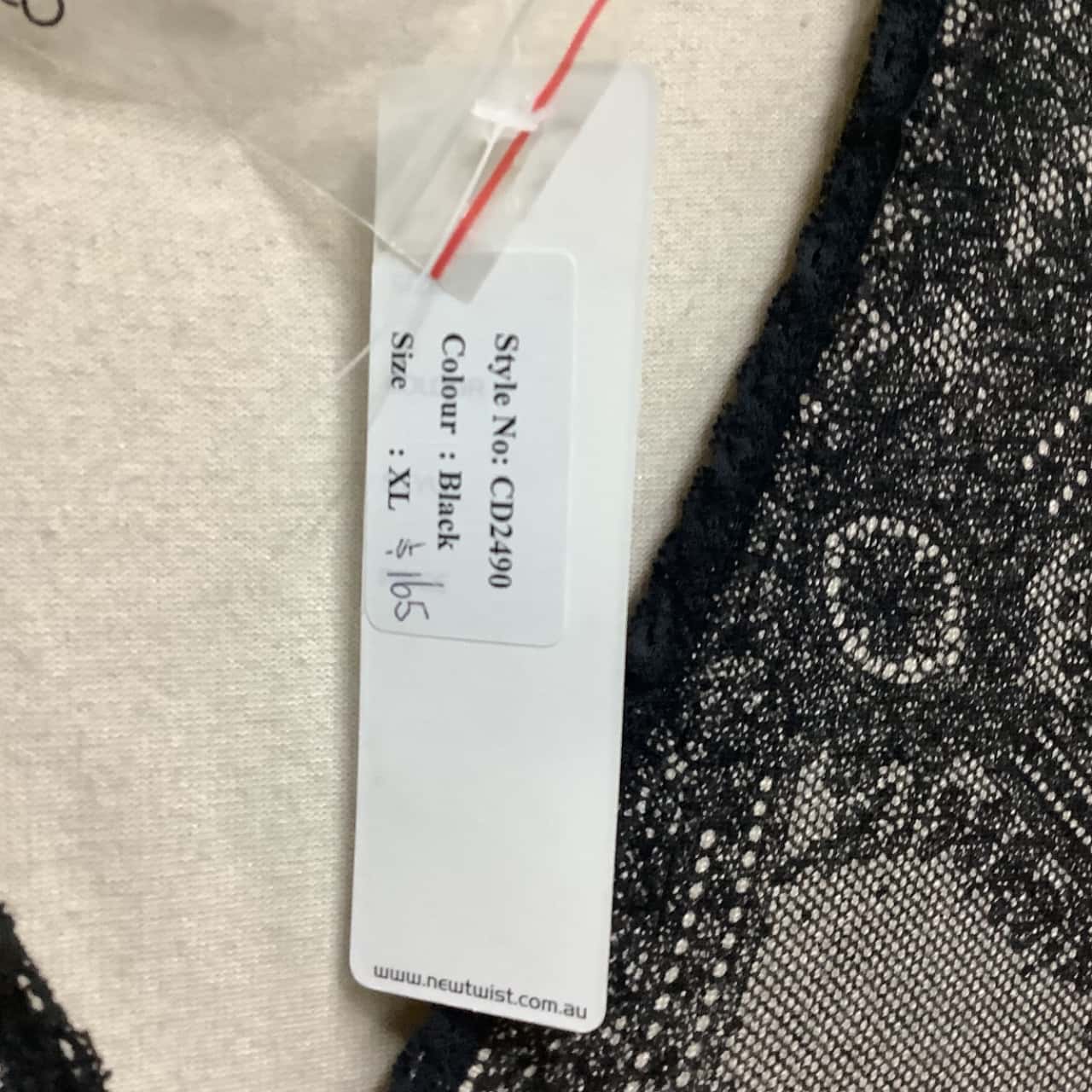 Womens Size XL Black China Doll