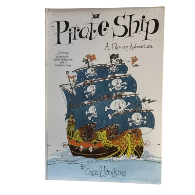 Colin Hawkins Pirate Ship A Pop Up Adventure Hard Cover Book