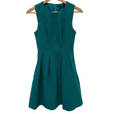 Portmans Summer Teal Sleeveless Dress Size 6