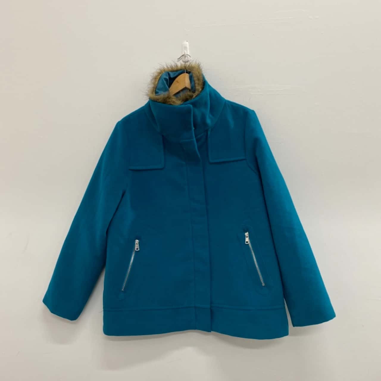 Rockmans Womens Size 16 Teal Jacket (s)