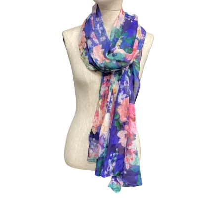 Forever New Womens Scarf Floral / Multicoloured 