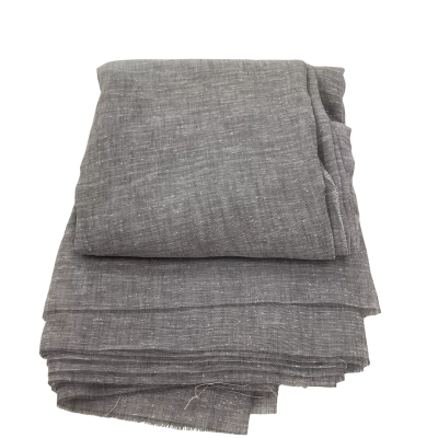 Grey Course Loose Weave Fabric 90 x 92 cm      (FAB3)