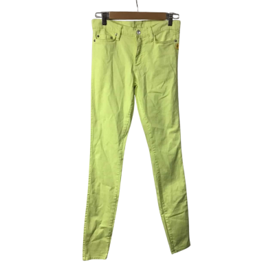 Bettina Liano Womens Size 27 Yellow Skinny Leg Jeans (new)