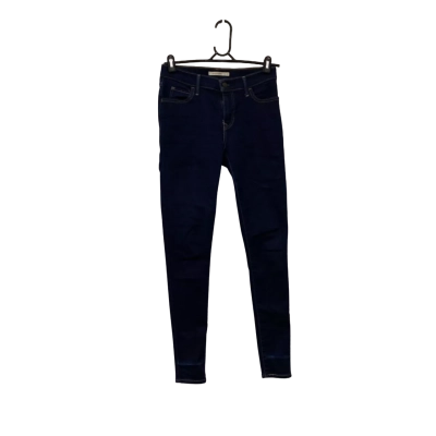 Levi Strauss & Co. Womens 710 Super Skinny dark blue Jean Size 28 