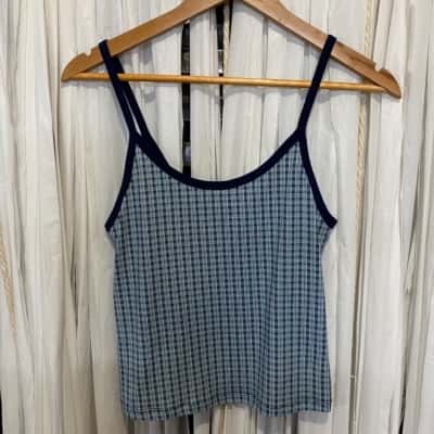 Ghanda Size 10 Check Cami