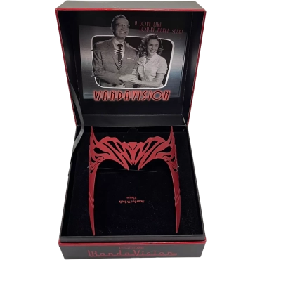 Marvel Studios WandaVision Scarlet Witch Tiara Limited Edition Collector Set with COA