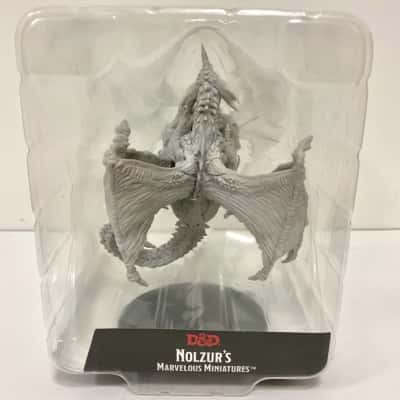 WizKids WK73683 D and D Nolzurs Marvelous Young Blue Dragon Unpainted Miniatures