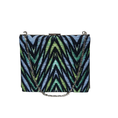 Olga Berg Womens Clutch Multicoloured 