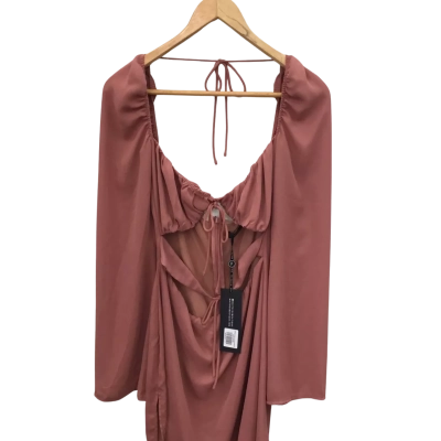 White Fox Womens dress Size M dusty rose