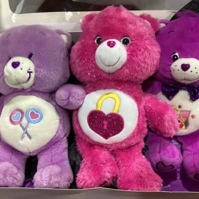 Care Bears set of three