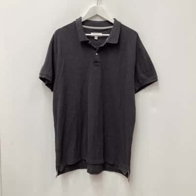 Country Road Mens  Size XXL Polo Shirt Grey 