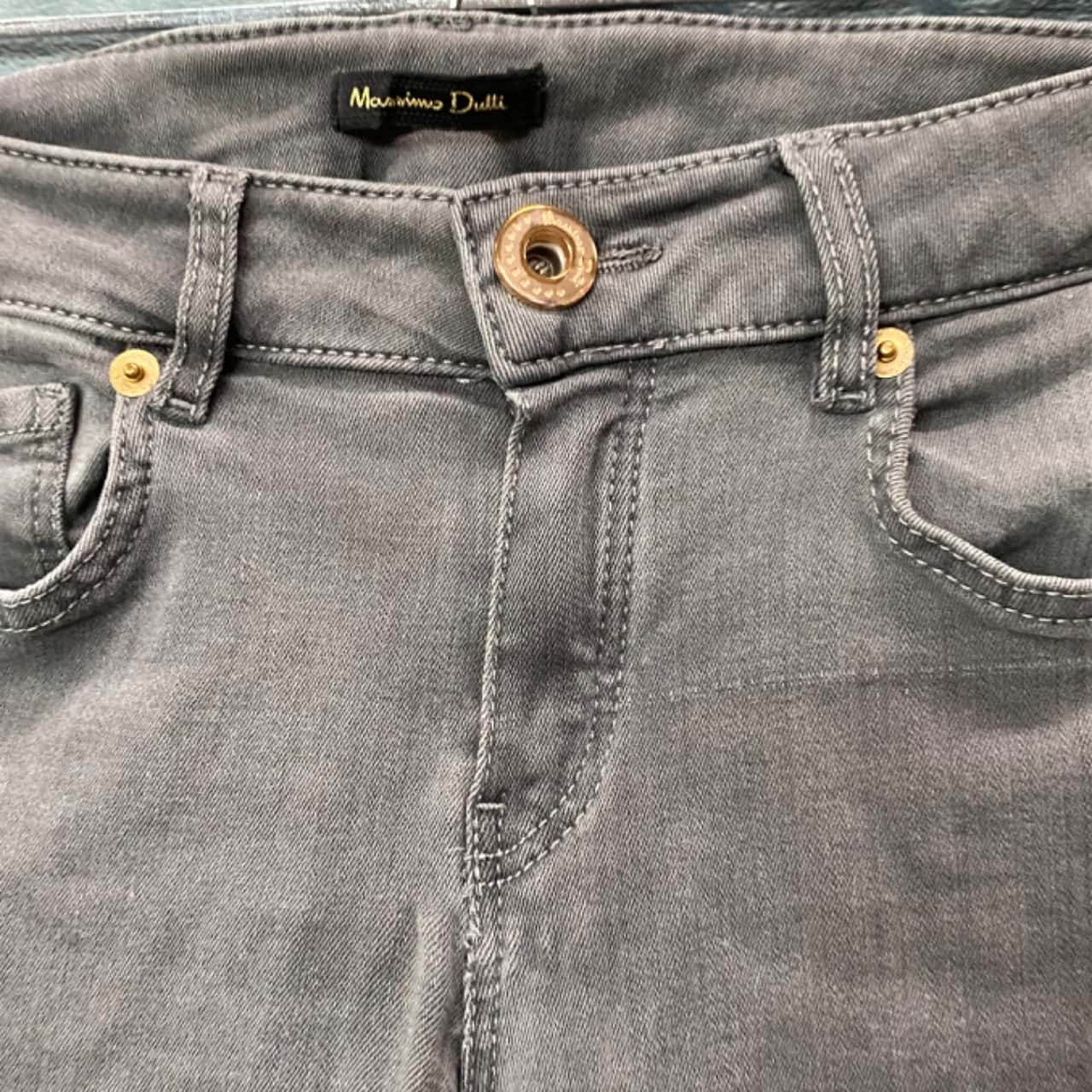 Massimo Dutti Women's Size 6 Skinny Jeans Grey