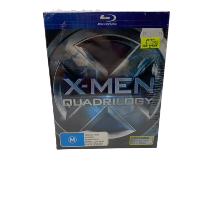 Sealed X-Men Quadrilogy Blu-Ray 4 Movies 7 Discs RRP $69.98