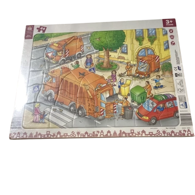 Little Town Waste Collection and Airport Puzzle