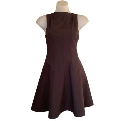 BNWT*Witchery.  Panelled Mini Dress in Expresso.  Size 8 