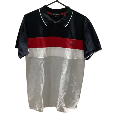 BNWT Connor Mens Red, White and Blue Size M Polo Shirt 