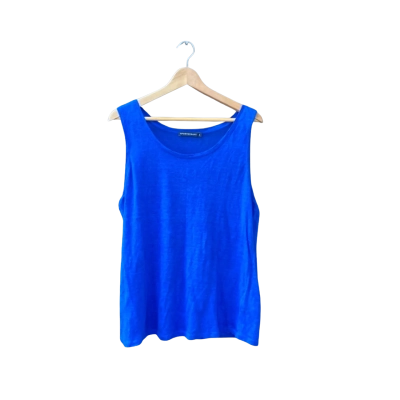 Sportscraft Size XL Sleeveless Top Blue 