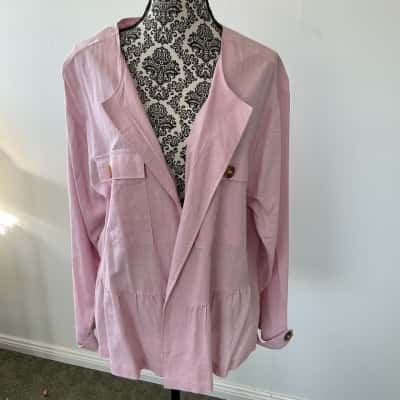 beme Womens  Size 18 Blouse Pink  