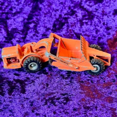 Matchbox Alli’s- Chalmers Motor-Scraper No.6 Orange Series Kingsize VINTAGE 
