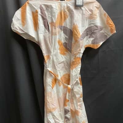 Forcast Womens Size 4 Pamela Puff Sleeve Dress