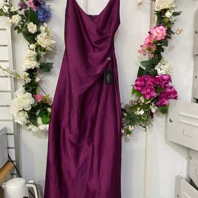  Womens  Size 10 Formal Dress Purple 