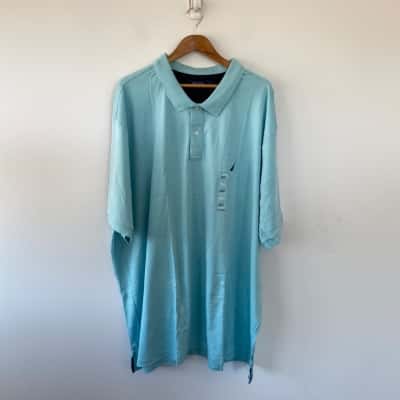 Nautica Harbormist Blue T-shirt  Size XXXXXL 