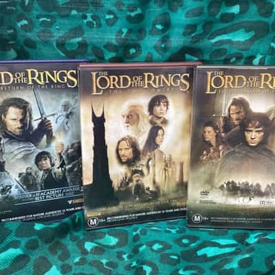 Lord of the Rings Trilogy DVDs
