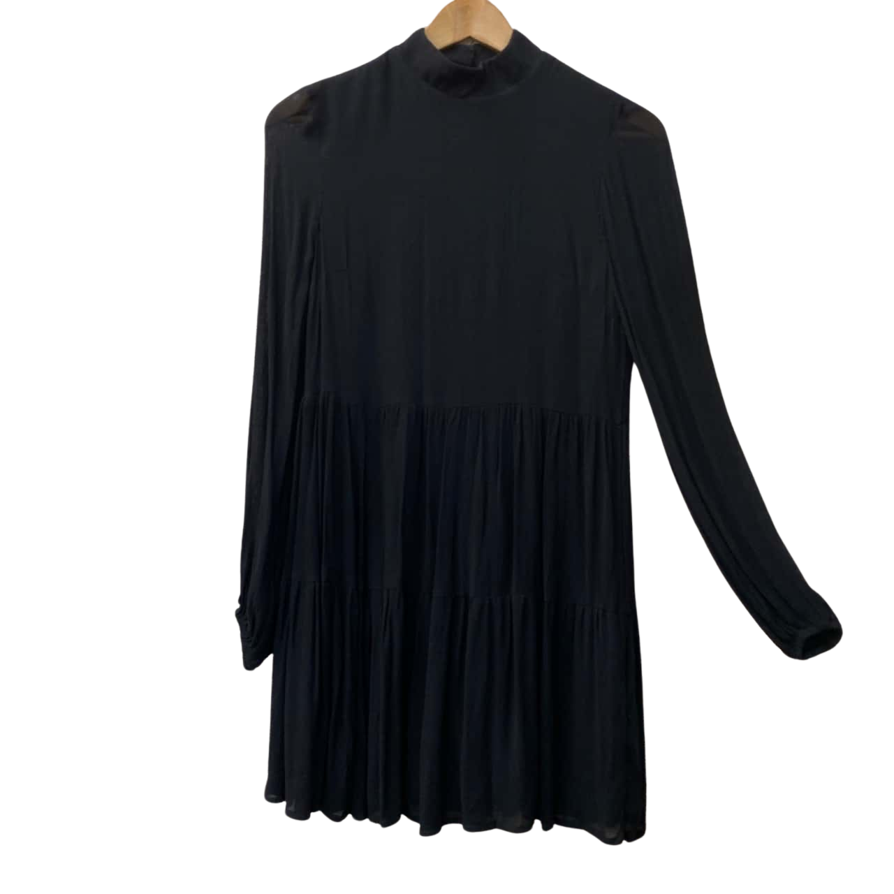 Kookai Womens Size 34 Cocktail Dress / Long Sleeve Black (s)