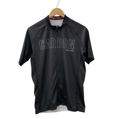  Looney Parrot Mens  Size L Cycling Jersey Grey 