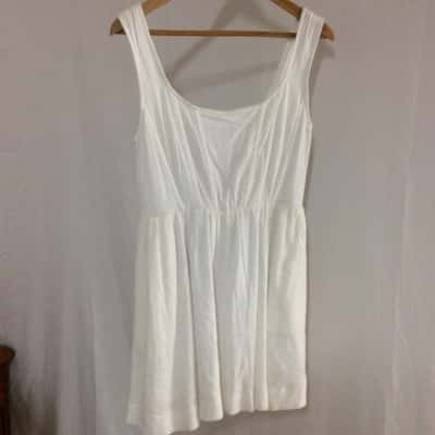 Aureta Womens  Size S Mini Dress White 