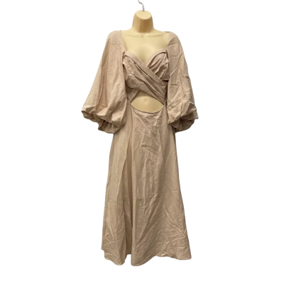 ASOS Womens  Size 10 Cocktail Dress Nude 