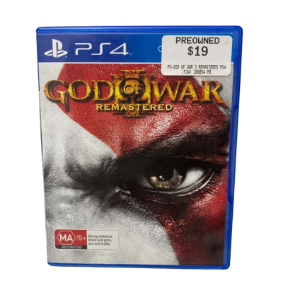 PS4 God of War 3 Remastered 