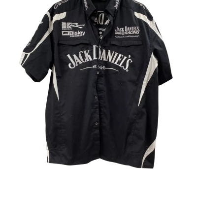  Men's Jack Daniel's Racing Size XXL Short Sleeve Shirt 