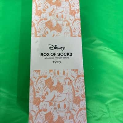 Typo Disney Box of Socks 5 Pairs S/M Mickey