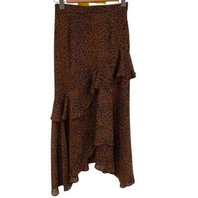 Sheike Size 8 Animal print Skirt
