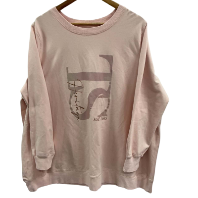 Taking Shape pink cotton jumper, Size M  