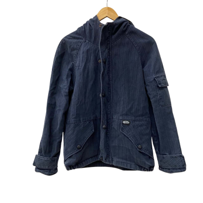Vans Men's Hooded Blue Jacket Size M