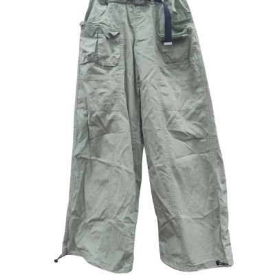 Ghanda Womens Size XS Cargo Pants Green (4)