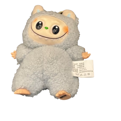 Pop art labubu  Kids Blue / Green / Grey / Nude / Orange  doll