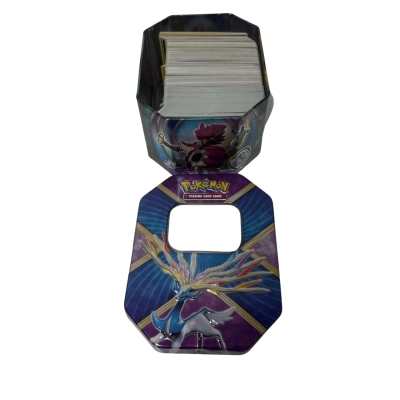Pokémon cards in tin