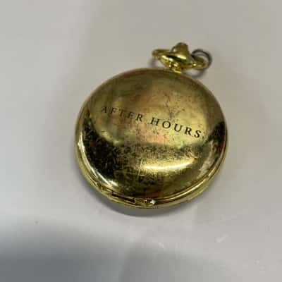 After Hours Gold Toned Pocket Watch. Working 