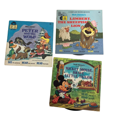 Walt Disney Record And Book
