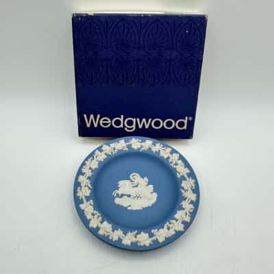 Wedgwood Pale Blue Jasperware Sweet Dish Round