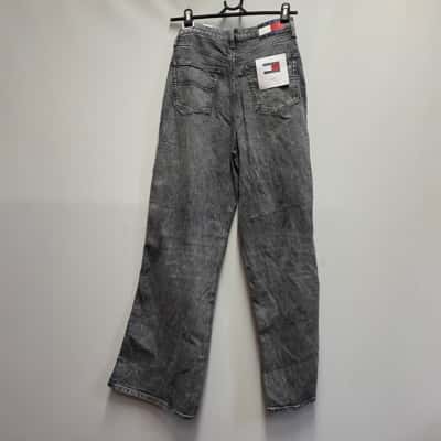 Tommy Jeans Womens  Size 30 High-Waisted Jeans Grey 