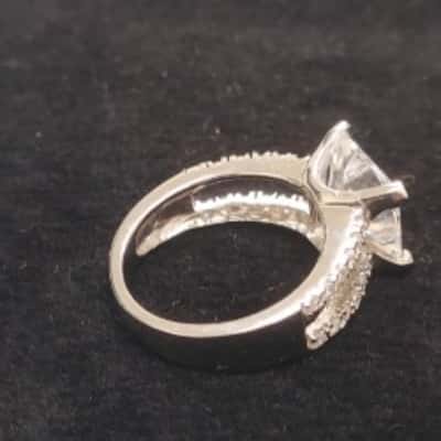 Solitaire Silver 925 Ring