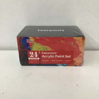 NEW - Fantastory Acrylic Paint Set 24 Colors