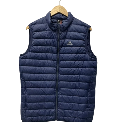 Macpac Mens  Size M Puffer / Vest Navy Blue 