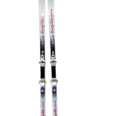DYNASTAR ski’s (pair) Purple and White and Everclear goggles purple/Green