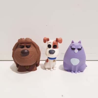 Secret Life of Pets Pop Vinyl Figure x3