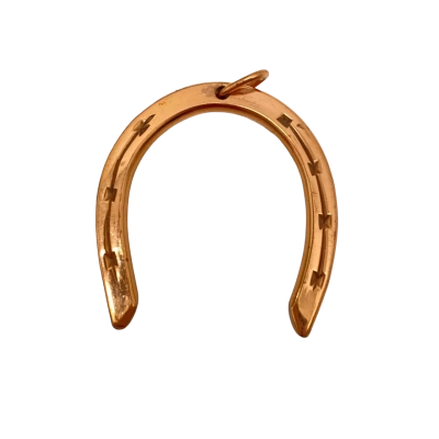Weeda Copper-Plated Horseshoe Pendant
